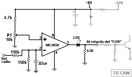 circuito integrado operacional del cor
